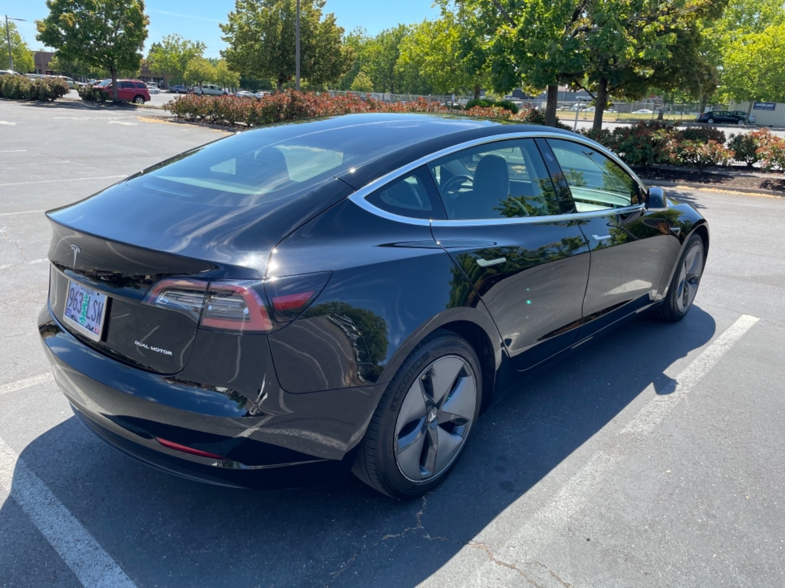 2019 model 3 long range awd horsepower