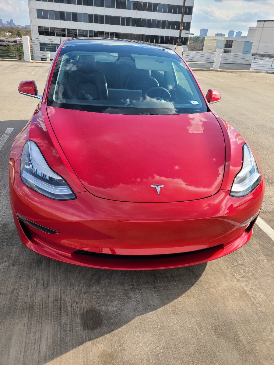 model 3 long range awd weight