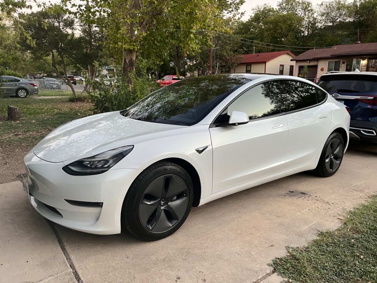 2020 tesla model 3 length