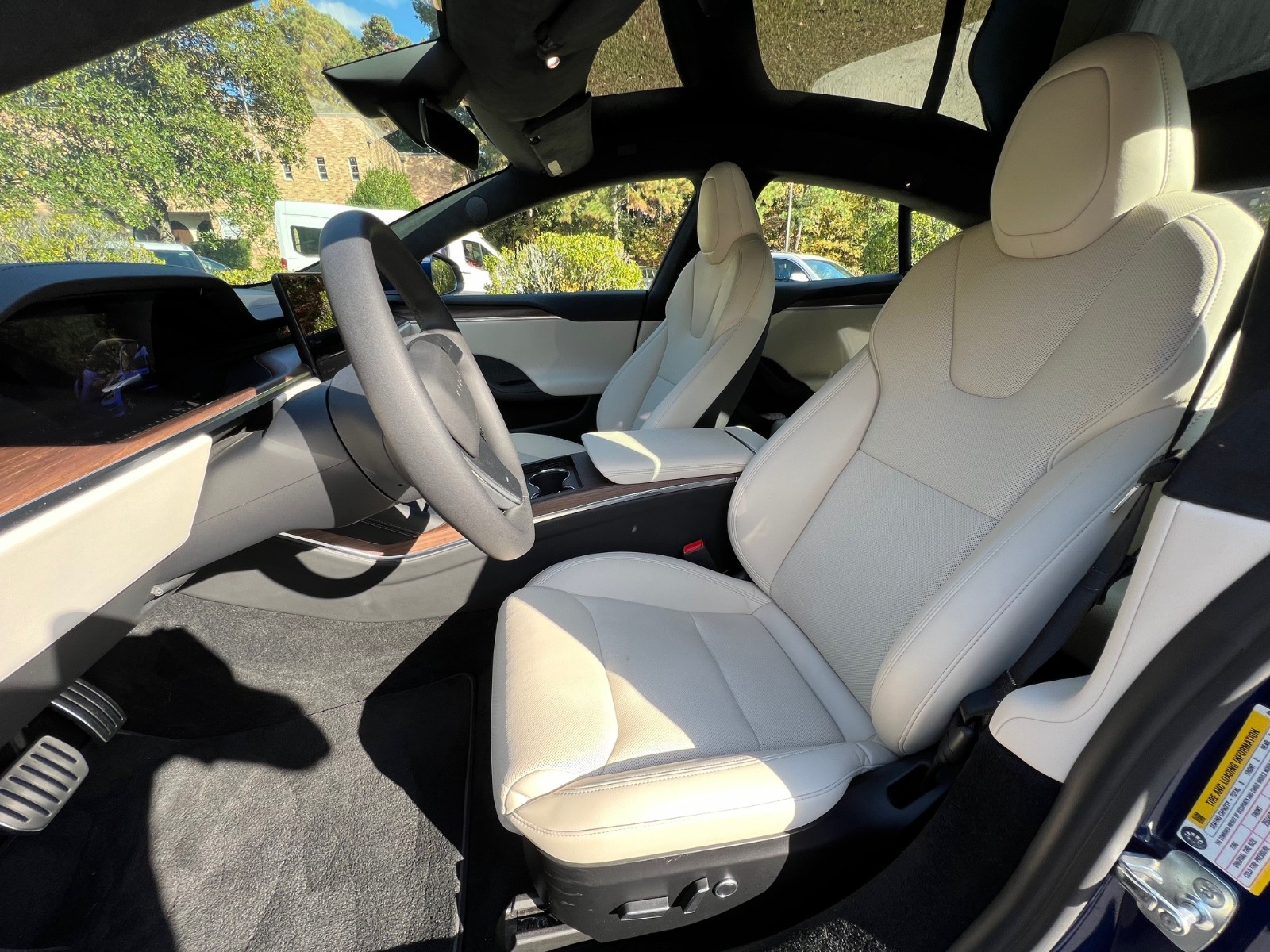 2021 tesla model on sale s seating capacity