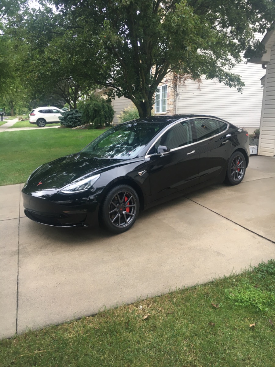 2018 tesla model 3 long range mid range