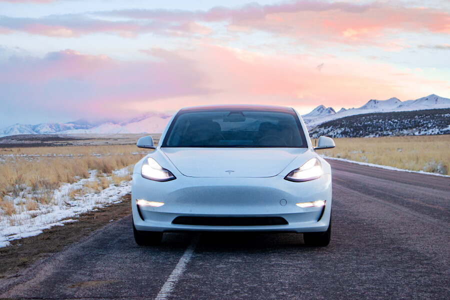 buy used tesla model 3 long range