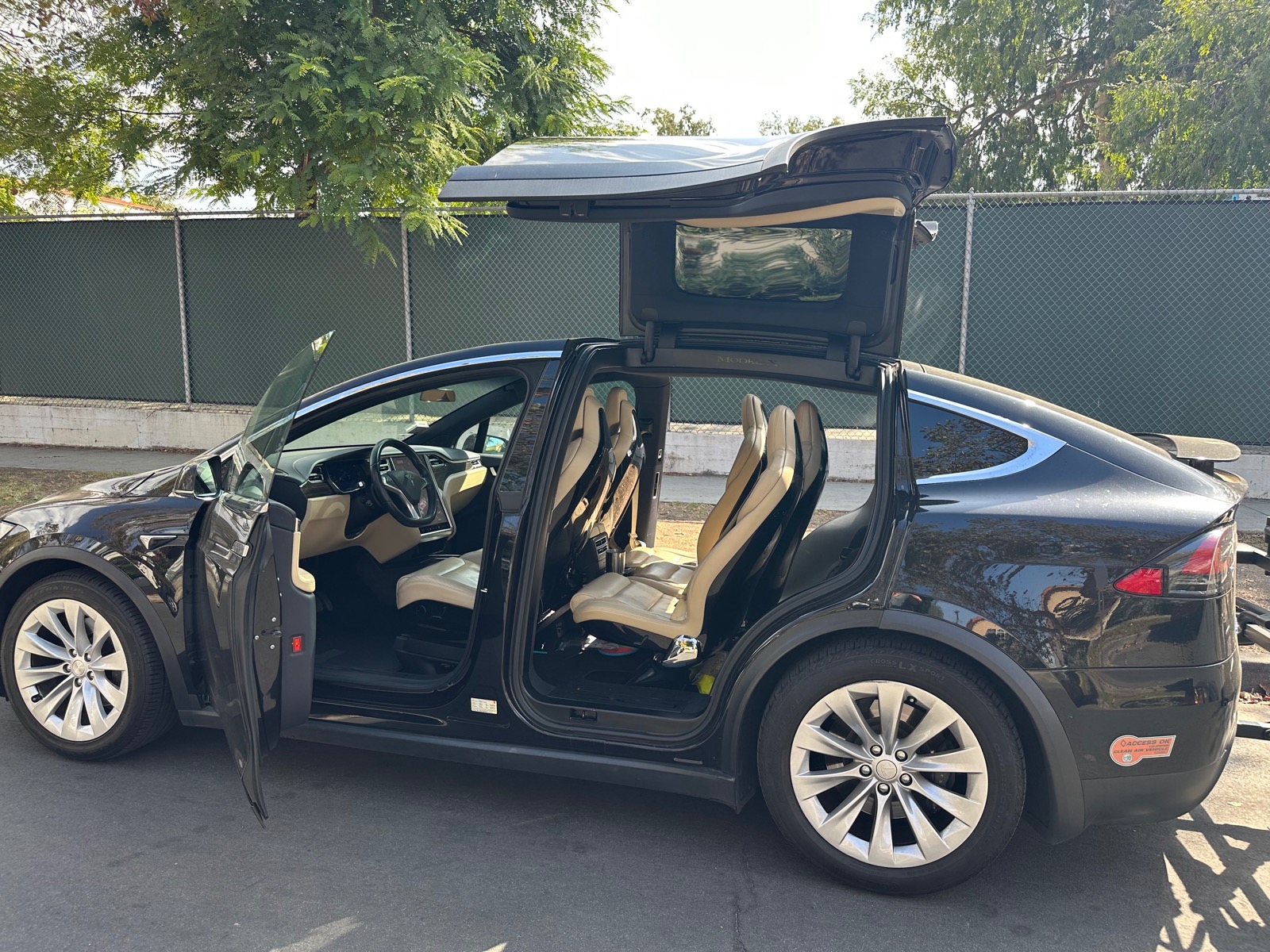 2016 tesla deals model x 75d