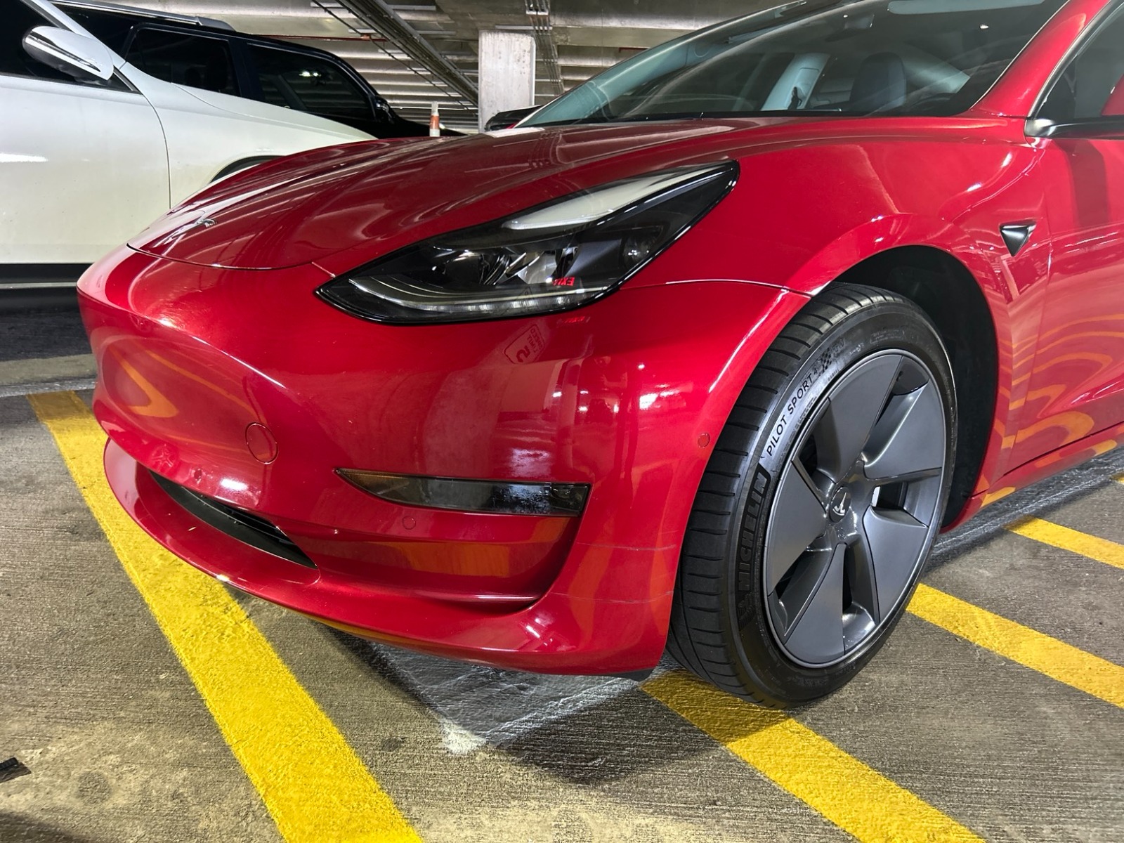 2021 tesla model 3 rwd horsepower