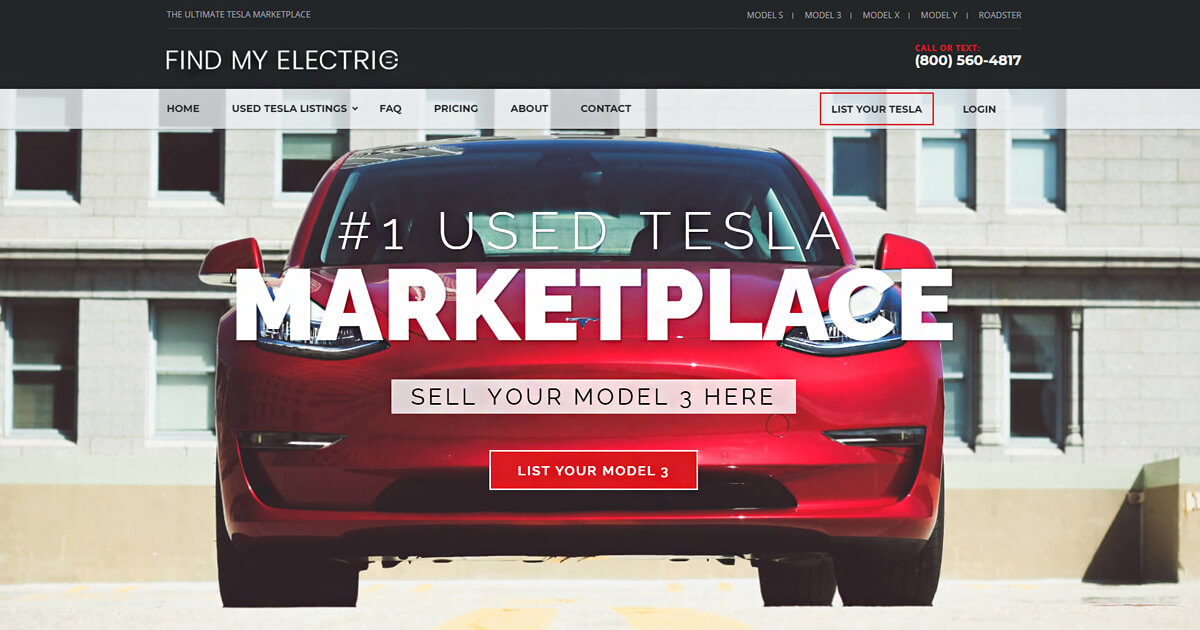 Sell my tesla model outlet 3