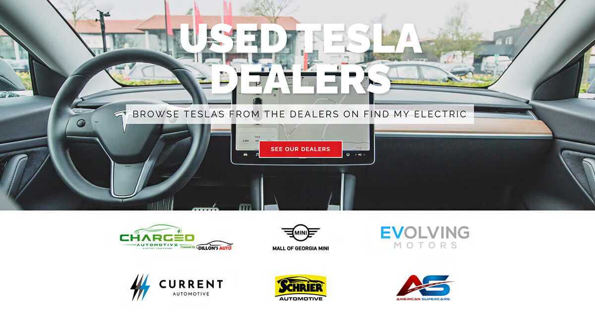 Used Tesla Dealers on Find My Electric