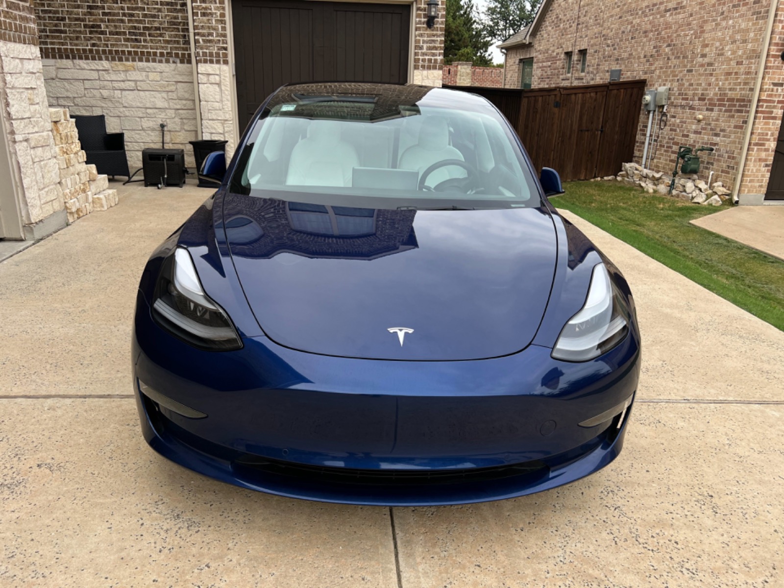 2021 tesla model 3 rwd weight