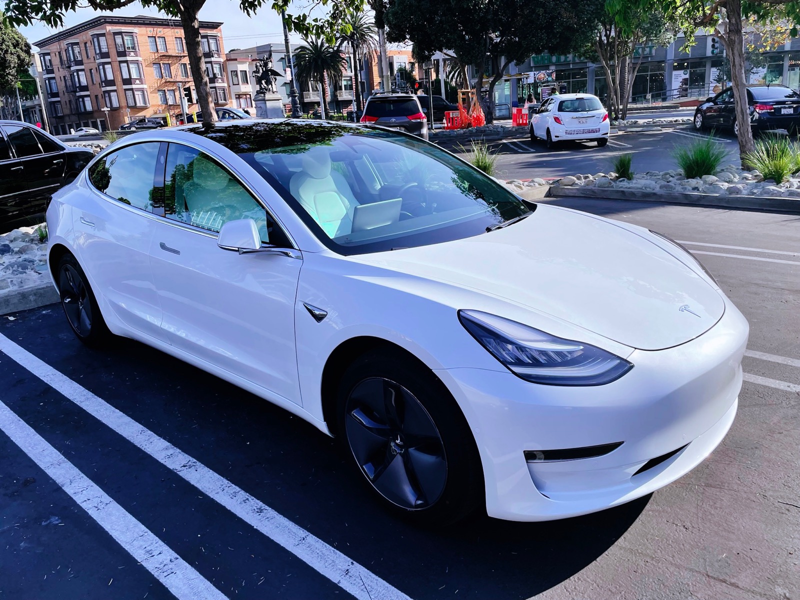 2020 tesla model 3 standard range plus range km