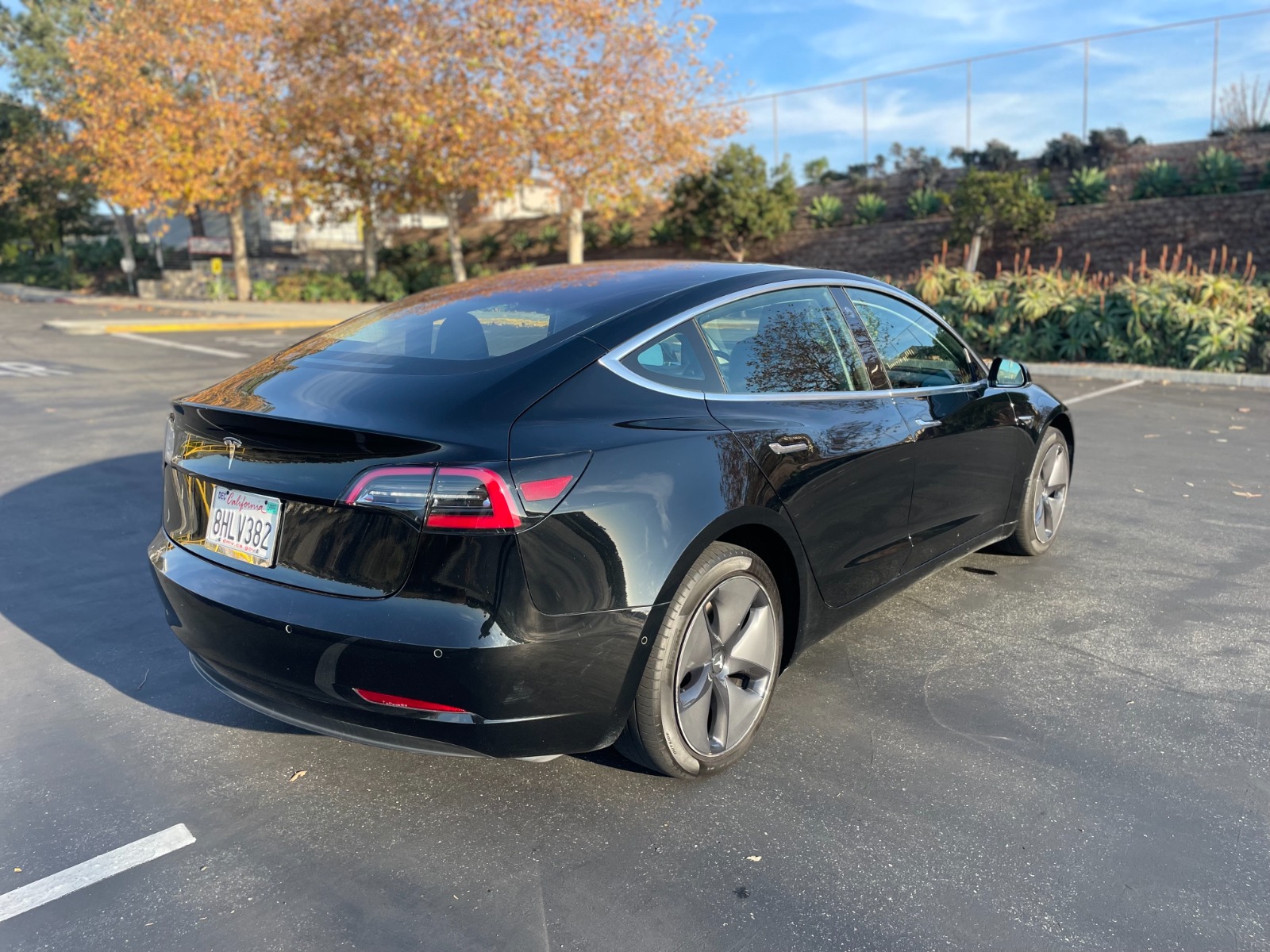 2018 tesla model 3 mid range battery capacity