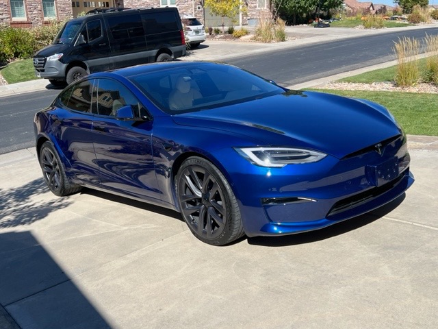 Blue model deals s tesla