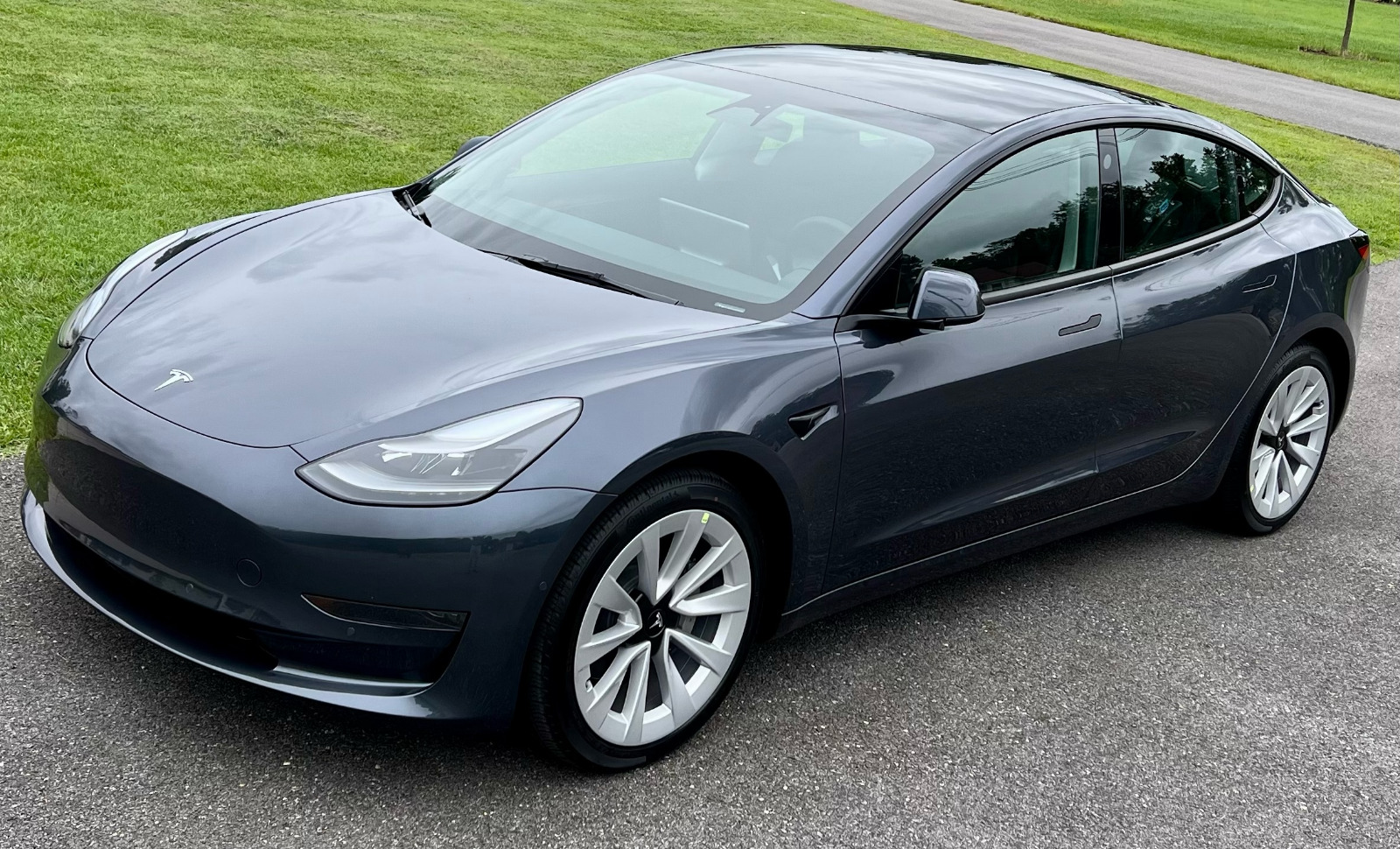 Midnight silver metallic tesla deals model 3